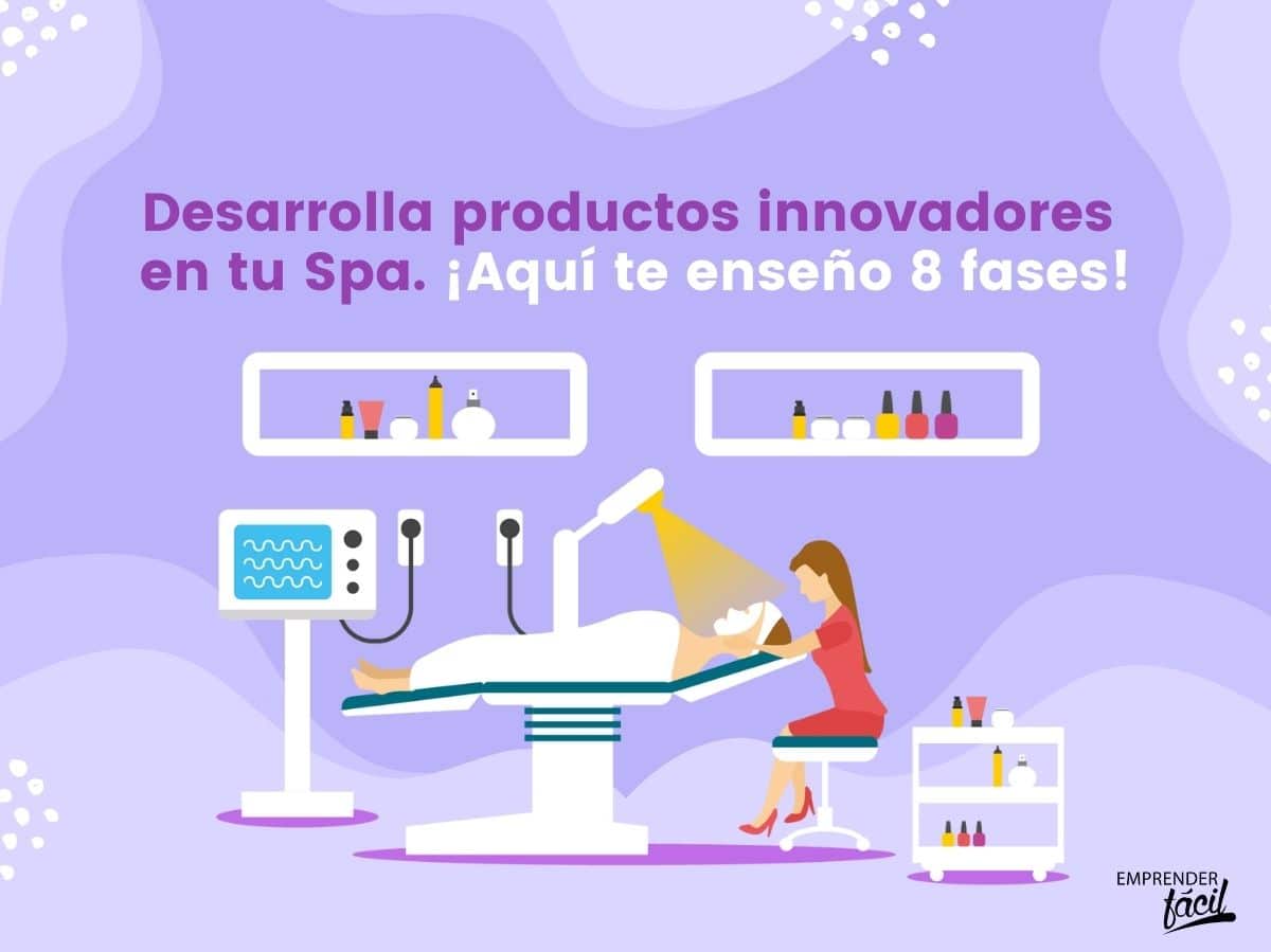 Fases para desarrollar productos innovadores en un Spa