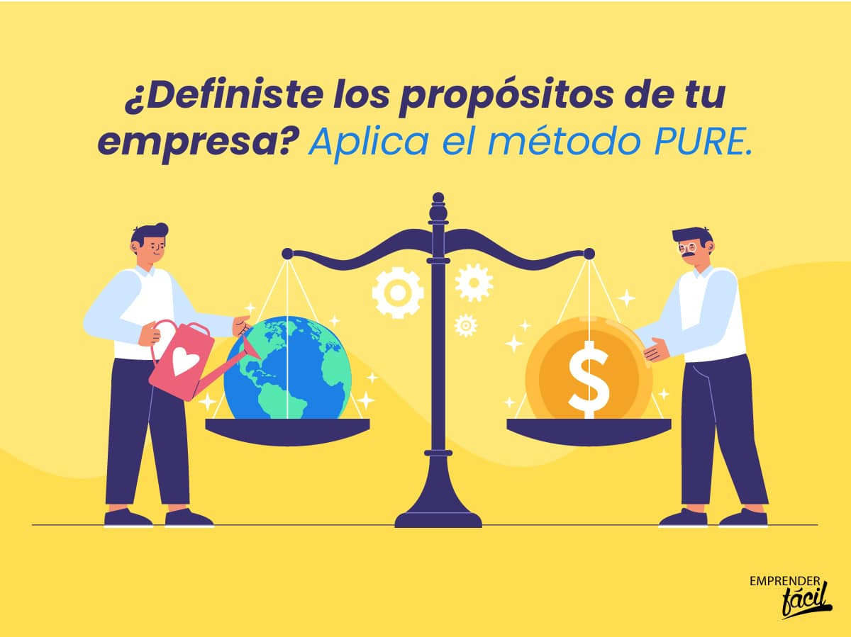 Objetivos PURE para una empresa RSE